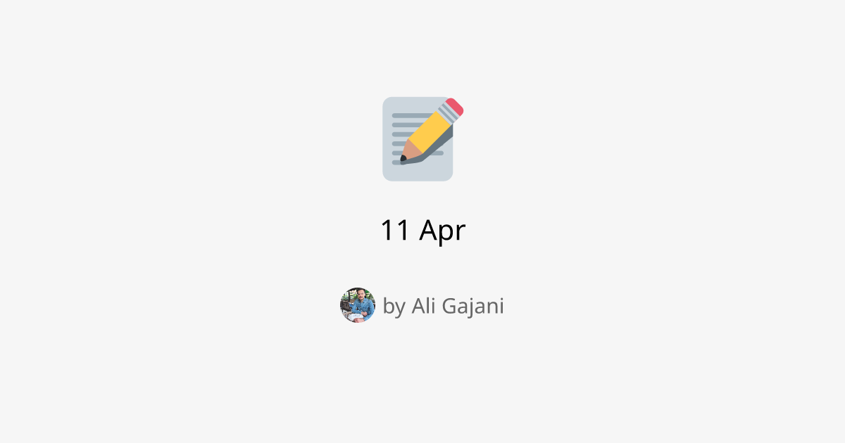 11 Apr